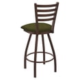 thumbnail image 2 of 410 Jackie 25" Swivel Counter Stool with Bronze Finish and Graph Parrot Seat, 2 of 4