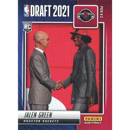 NBA 2021-22 Instant Draft Night Basketball Jalen Green Trading Card