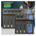 thumbnail image 2 of 4-7 Channel 24 DSP USB Mixer Interface Portable Mixing Soundcard Console Sound Card For DJ PC Recording, 2 of 5