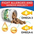 thumbnail image 4 of Omega 3 Treats BARK&SPARK para perros con aceite de pescado 360 Treats, 4 of 6