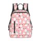 thumbnail image 1 of Easygdp Cute Pink Snowman Cat para Easygdp Yak - Mochila Casual Ligera y Resistente para Viaje y Senderismo para Hombres y Mujeres, 1 of 7