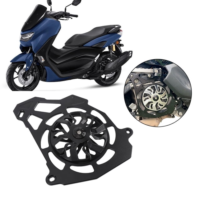 Motorcycle Radiator Grille Guard Cover, Aluminum Alloy Radiator Protector, Compatible with NMAX155 2016 - 2023, NVX155 2016 - 2023, AEROX155 2016 - 2023, Improve Riding Stability