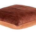 thumbnail image 4 of Parkland Collection Iphis Transitional Quilted Burnt Orange Throw Pillow, 4 of 5