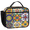 Bronze, variant on Jiaoprinted Insulated Lunch Box for Adults, Mexican Talavera Ceramic Tile Reusable Cooler Lunch Tote with Detachable Handle, Mexico Leakproof Lunch Bag