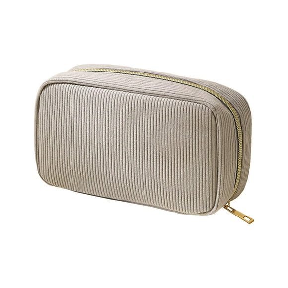 Nsxcdh Grande Trousse en Velours Côtelé, Grande Capacité, Style Moderne, Trousse de Voyage, Organisateur de Fournitures Scolaires de Bureau, Polyvalent, Facile à Nettoyer