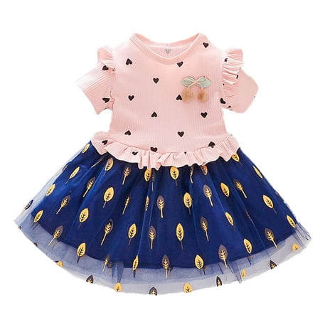 

WZHKSN Toddler Girls Summer Dresses