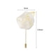 thumbnail image 2 of Ramilletes de rosa Unique Bargains 6 Pcs para Boda Blanco puro, 2 of 5