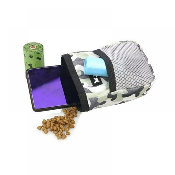 Dog Treat Pouch Pet Training Bag Nylon Liner Easily Carries for Toys Kibble Snacks