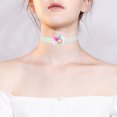 thumbnail image 3 of 1 Ensemble Collier Ras du Cou Femme Mode Style Assorti Collier Charme Tatouage Collier Ras du Cou, 3 of 10