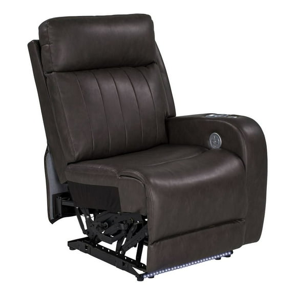 THOMAS PAYNE Left Hand Recliner - Seismic Series (Grantland Doeskin)