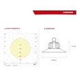thumbnail image 2 of Foco Lampara Led High Bay Luz Fria Casa Hogar 70w Yankon YKHB208, 2 of 3