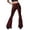 A-Red7, variant on Women's Heart Print Flare Pants High-Waist Stretch Bell-Bottom Trousers Retro Casual & Party Bottoms