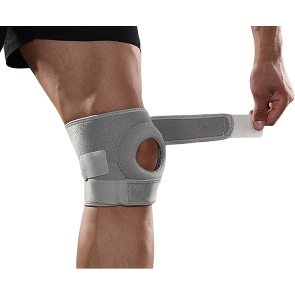 Rodillera SUJAYU para hombre y mujer, dolor de rodilla, color gris