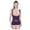 Purple, variant on Babysbule Womens Shapewear Ladies Lace Hollow Shaping Body Shaper Corset with Shoulder Strap Shaper