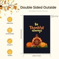 thumbnail image 3 of Thankful,grateful House Flag Thanksgiving Day Versatile Garden Flag - Cartoon Durable Camper Decorations for Front Door Lawn Backyard Outdoor Garden Decoration - 28x40inch, 3 of 6