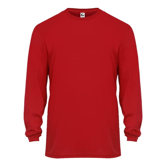 C2 L/S Tee - Red XL