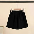 thumbnail image 4 of Ugoldhm Little Girls Shorts Thin Ice Silk Casual Summer Knee-Length Shorts Size 3-14, 4 of 4