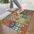 thumbnail image 3 of Bohemian Color Geometric Design (6) Door Mat 30 X 17 Inch Welcome Doormat Indoor Outdoor Entrance Floor Mat Non Slip Spring Summer Decor Rubber Mats, 3 of 6