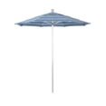 thumbnail image 1 of California Umbrella 7.5' Venture Series Patio Umbrella With Silver Anodized Aluminum Pole Fiberglass Ribs Push Lift With Sunbrella 1A Dolce Oasis Fabric, 1 of 4