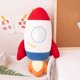 thumbnail image 2 of Muñeco de peluche de dibujos animados, astronauta, OVNI, cohete, avión, juguete de peluche suave, tipo de ciencia ficción, muñeca suave, regalo, 2 of 5