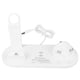 thumbnail image 5 of Cargador inalámbrico multifuncional blanco de 15 W con múltiples posiciones de carga, estación de carga rápida 3 en 1 para teléfono celular, auriculares, reloj, 5 of 12