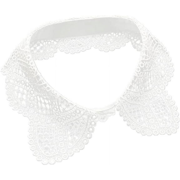 CAILDANL Detachable Choker Necklace Dickey Collar Peter Pan Fake Collar Neck Ruff Collar for Women Girl