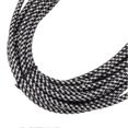 thumbnail image 4 of Musical Instrument Cable Braided Shield NickelPlated Plug Guitar Bass Connection Cord 10 Meter(White ), 4 of 4