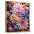 thumbnail image 2 of Designart "Enchanted Floral Visions Of Mums I" Mums Floater Framed Wall Decor, 2 of 5