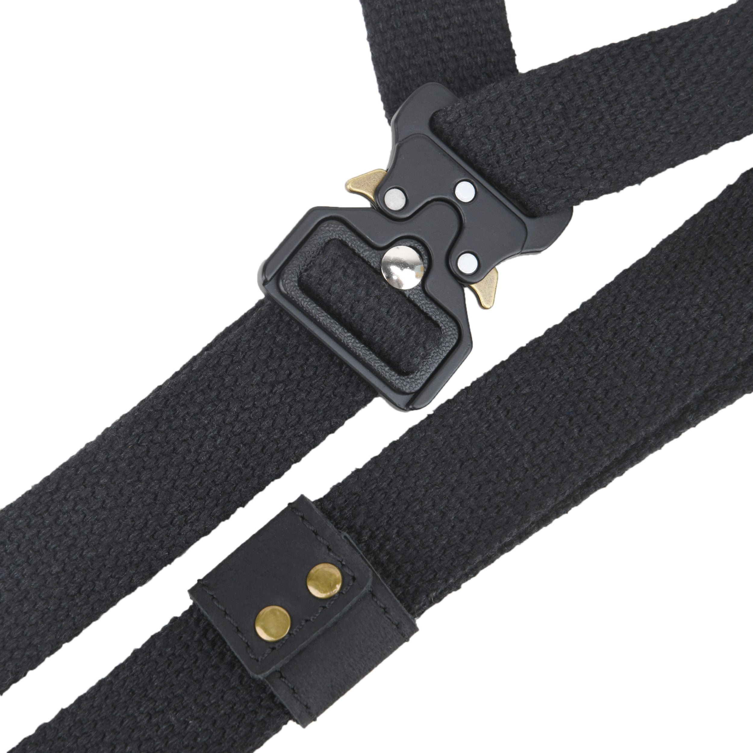 Black Canvas Shooting Left Shoulder Recoil Pad , Shoulder Shield Protection for Left Chest