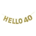 thumbnail image 1 of Transemion 1pcs Set 16.4ft Gold Paper Card Letter Banner Custom Banner Banners Customize For Wedding & Engagement Birthday Banner TYPE3 NO3, 1 of 1