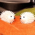thumbnail image 1 of 2 Pcs Boule de Séchage Hérisson Réutilisable Attrape-Cheveux en Peluche pour Machine à Laver Maison École, 1 of 9