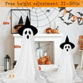 thumbnail image 3 of TETOU 2Pcs Hallowe'en Decorations Outdoor, Spooky Ghost Hallowe'en Decor with Remote Control String Lights, Hallowe'en Ghost Lights for Porches Yards Gardens Lawn, 3 of 7