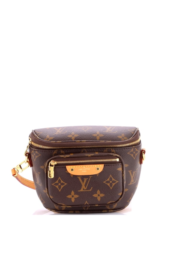 Pre-Owned Bum Bag Monogram Canvas Mini By Rebag