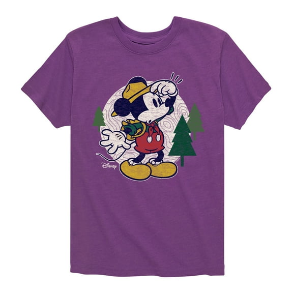 Disney - Mickey & Friends - Mickey - Uh Oh! - Toddler And Youth Short Sleeve Graphic T-Shirt