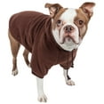thumbnail image 3 of Pet Life ® 'American Classic' Fashion Plush Cotton Hooded Dog Sweater, 3 of 6