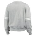 thumbnail image 3 of Women's WEAR by Erin Andrews Heather Gray Houston Astros Domestic Crest Pullover Sweatshirt, 3 of 3