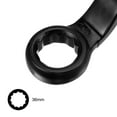 thumbnail image 3 of Uxcell 36mm Offset Box End Ring Type Impact Wrench, High Tensile Steel Single Head Wrench Hand Tool, 3 of 5
