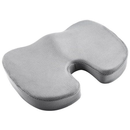 Yeshom Memory Foam U Shape Seat Cushion Car Seat Pad Chair Cushion