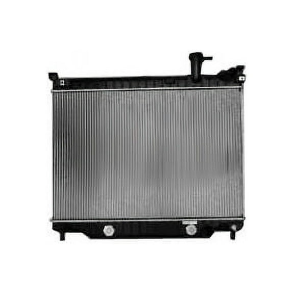 Primary Radiator - Compatible with 2005 - 2009 GMC Envoy Denali Sport Utility 5.3L V8 2006 2007 2008