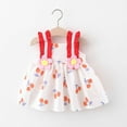 thumbnail image 2 of Fesfesfes Toddler Dress Baby Girls Little Dress Summer Sweet Dress Flower Suspended Dress Lace Princess Dress On Sale, 2 of 3