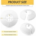 thumbnail image 5 of EcoNesxp 15mm Diameter Hose White Case Pack Plastic Radiator Hose Cap Radiator Hose Clamp Pipe Clamp for, 5 of 5