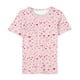 thumbnail image 4 of Camisetas Casuales de Mujer Día de San Valentín Impreso Cuello Tripulado Manga Corta, Top de Moda para la Fiesta Y Diario, 4 of 8