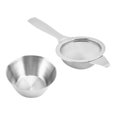 thumbnail image 2 of Filtro de té Accesorios para la ceremonia del té Multiusos Ligero Vajilla de té Malla fina Té Plata, 2 of 9