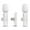 White, variant on MAYBESTA Wireless Lavalier Microphone for iPhone, iPad, Android - Bluetooth Lapel Phone Mic for Video Recording - Mini Clip on Microphones for Youtube Podcast Interview