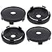 thumbnail image 3 of Autut 4 Pcs 60Mm Automotive Wheel Center Hub Cap Plastic Snap In Type Wheel Hub Cover, 3 of 4