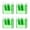 Green#2, variant on MTBLYS Transparent Pencil Sharpener for | Dual Hole Pencil Planer with Carbon Steel Blade | Leak-Proof Shavings Container | Portable Handheld Sharpener for | 2.5 X 1.5 X 1 Inches | 1 Pack Supplies