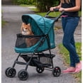 thumbnail image 2 of Happy Trails No-Zip Pet Dog Stroller - Pink Diamond, 2 of 3