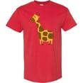 thumbnail image 3 of Inktastic Giraffe Jungle Zoo Animal T-Shirt, 3 of 5