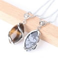 thumbnail image 4 of Collier & Pendentif pour Femmes Pendentifs Forme d'Il de Cheval Perles Colliers Tendance Hommes, 4 of 6