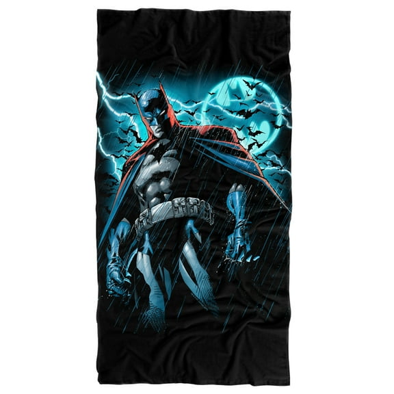 Batman Stormy Knight Officially Licensed Beach Towel 30' X 60'